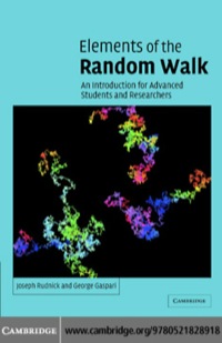 Imagen de portada: Elements of the Random Walk 1st edition 9780521828918