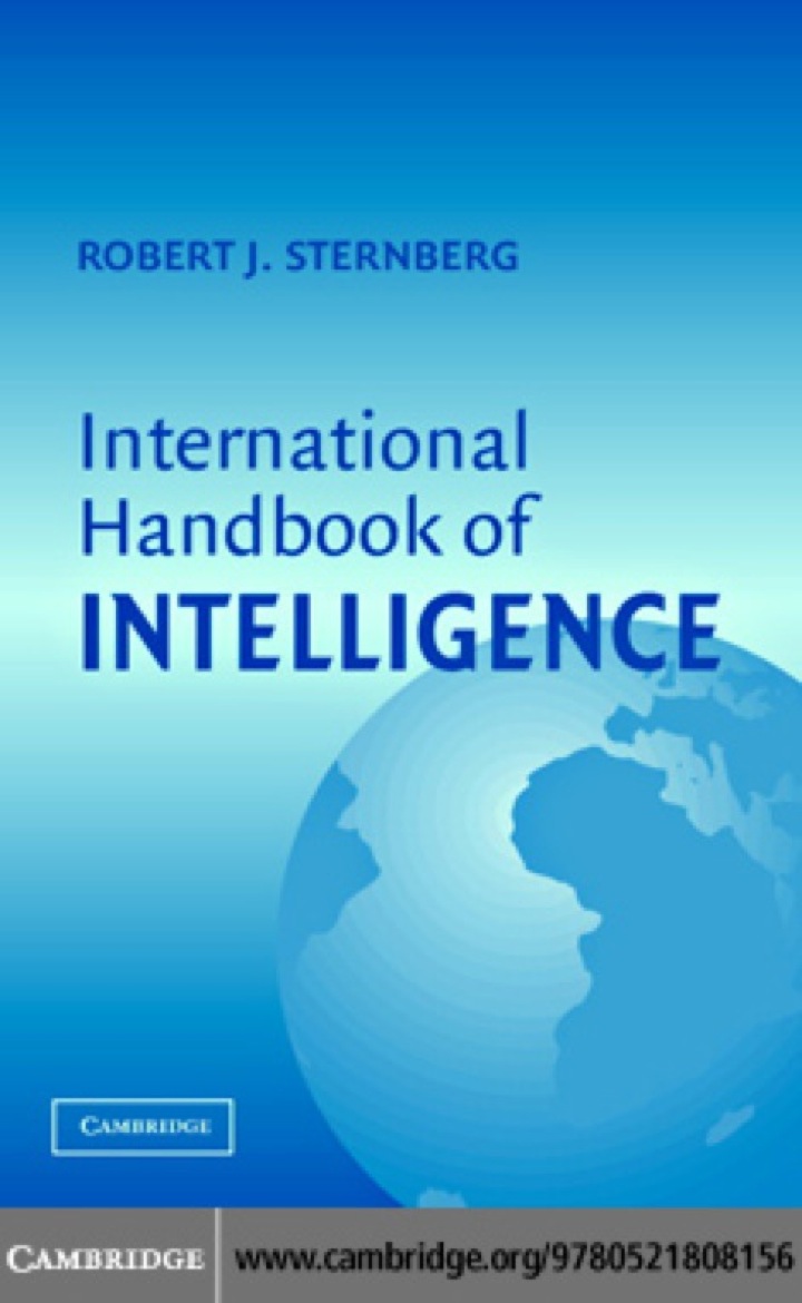 Cover image: International Handbook of Intelligence