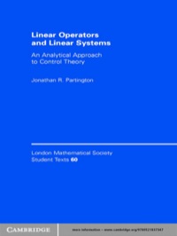 Imagen de portada: Linear Operators and Linear Systems 1st edition 9780521837347
