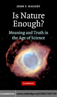 Titelbild: Is Nature Enough? 1st edition 9780521847148