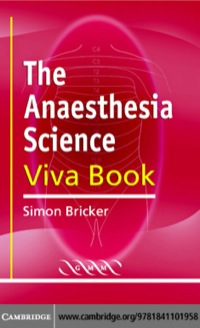 Cover image: The Anaesthesia Science Viva Book 1st edition 9781841101958