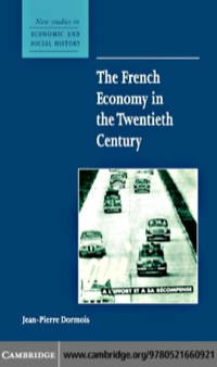 Cover image: The French Economy in the Twentieth Century 1st edition 9780521660921