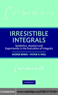 Cover image: Irresistible Integrals 1st edition 9780521791861