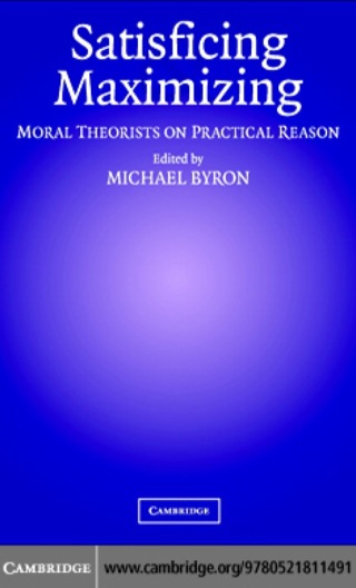 Imagen de portada: Satisficing and Maximizing 1st edition 9780521811491