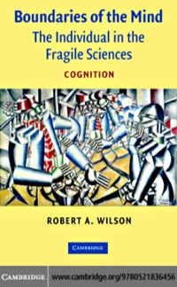 Cover image: Boundaries of the Mind 1st edition 9780521836456