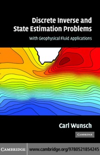 Imagen de portada: Discrete Inverse and State Estimation Problems 9780521854245