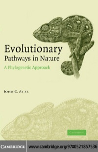 Cover image: Evolutionary Pathways in Nature 1st edition 9780521674171