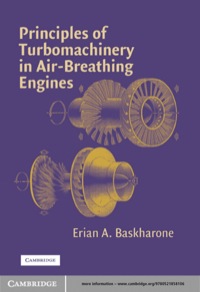 Cover image: Principles of Turbomachinery in Air-Breathing Engines 1st edition 9780521858106