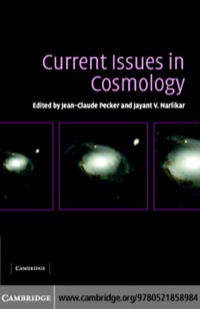 Cover image: Current Issues in Cosmology 1st edition 9780521858984