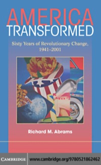 Titelbild: America Transformed 1st edition 9780521862462