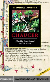 Cover image: The Cambridge Companion to Chaucer 2nd edition 9780521815567