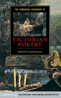 Imagen de portada: The Cambridge Companion to Victorian Poetry 9780521641159