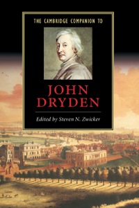 Cover image: The Cambridge Companion to John Dryden 9780521824279