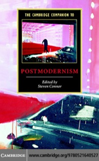 صورة الغلاف: The Cambridge Companion to Postmodernism 9780521640527