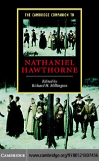 Cover image: The Cambridge Companion to Nathaniel Hawthorne 9780521807456