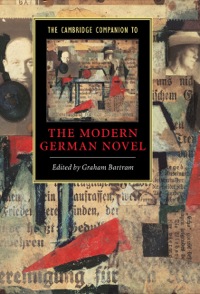Imagen de portada: The Cambridge Companion to the Modern German Novel 9780521482530