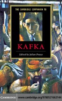 Imagen de portada: The Cambridge Companion to Kafka 9780521663144