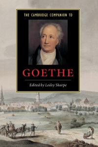 Imagen de portada: The Cambridge Companion to Goethe 9780521662116