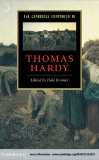 Cover image: The Cambridge Companion to Thomas Hardy 9780521562027