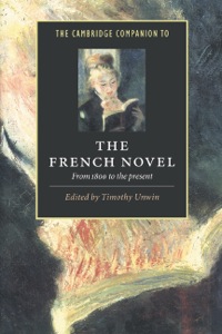 Cover image: The Cambridge Companion to the French Novel 9780521495639
