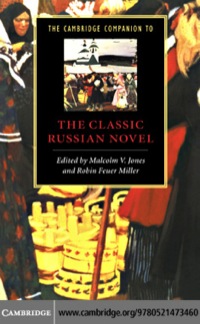 Cover image: The Cambridge Companion to the Classic Russian Novel 9780521473460