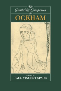 Immagine di copertina: The Cambridge Companion to Ockham 9780521582445