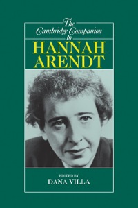 Imagen de portada: The Cambridge Companion to Hannah Arendt 9780521641982