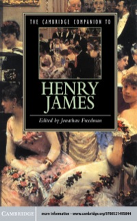 Cover image: The Cambridge Companion to Henry James 9780521499248