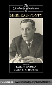 Cover image: The Cambridge Companion to Merleau-Ponty 9780521809894