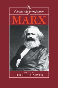صورة الغلاف: The Cambridge Companion to Marx 9780521366250