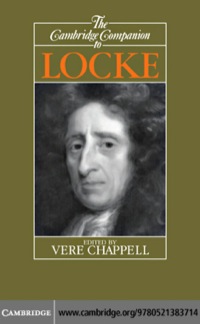 Imagen de portada: The Cambridge Companion to Locke 9780521387729