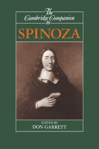 صورة الغلاف: The Cambridge Companion to Spinoza 9780521398657