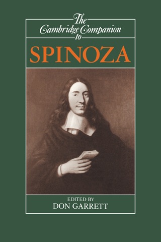 Cover image: The Cambridge Companion to Spinoza 9780521398657