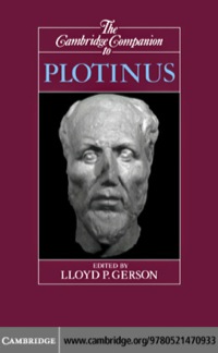 Imagen de portada: The Cambridge Companion to Plotinus 9780521476768