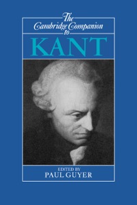 Cover image: The Cambridge Companion to Kant 9780521367684
