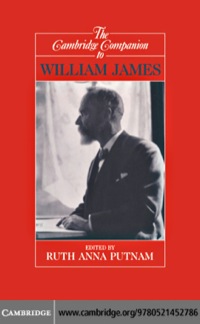 صورة الغلاف: The Cambridge Companion to William James 9780521459068