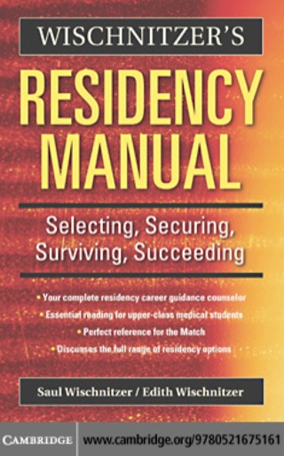 Cover image: Wischnitzer's Residency Manual 1st edition 9780521675161