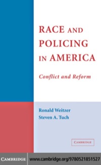 Cover image: Race and Policing in America 1st edition 9780521851527