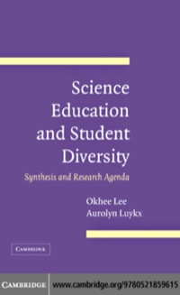 表紙画像: Science Education and Student Diversity 1st edition 9780521859615