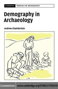 Cover image: Demography in Archaeology 1st edition 9780521593670