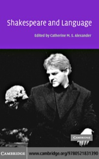 Immagine di copertina: Shakespeare and Language 1st edition 9780521831390