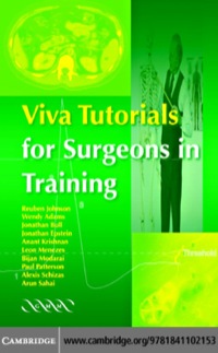 Cover image: Viva Tutorials for Surgeons in Training 1st edition 9781841102153
