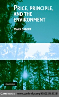 表紙画像: Price, Principle, and the Environment 1st edition 9780521837231