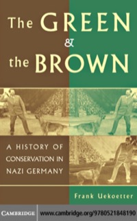 Imagen de portada: The Green and the Brown 1st edition 9780521848190
