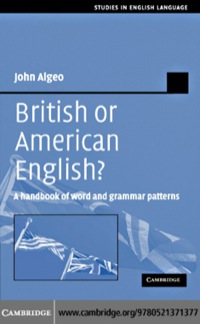 Imagen de portada: British or American English? 1st edition 9780521371377