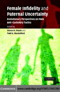 Imagen de portada: Female Infidelity and Paternal Uncertainty 1st edition 9780521845380