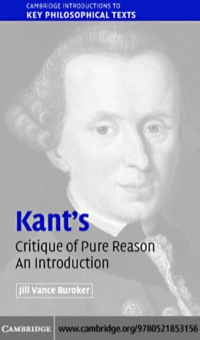 Omslagafbeelding: Kant's 'Critique of Pure Reason' 1st edition 9780521853156