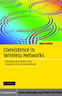 Cover image: Coexistence in Wireless Networks 1st edition 9780521857680