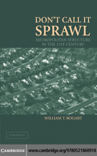 Imagen de portada: Don't Call It Sprawl 1st edition 9780521860918
