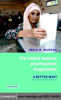 Cover image: The United Nations Development Programme 1st edition 9780521864695